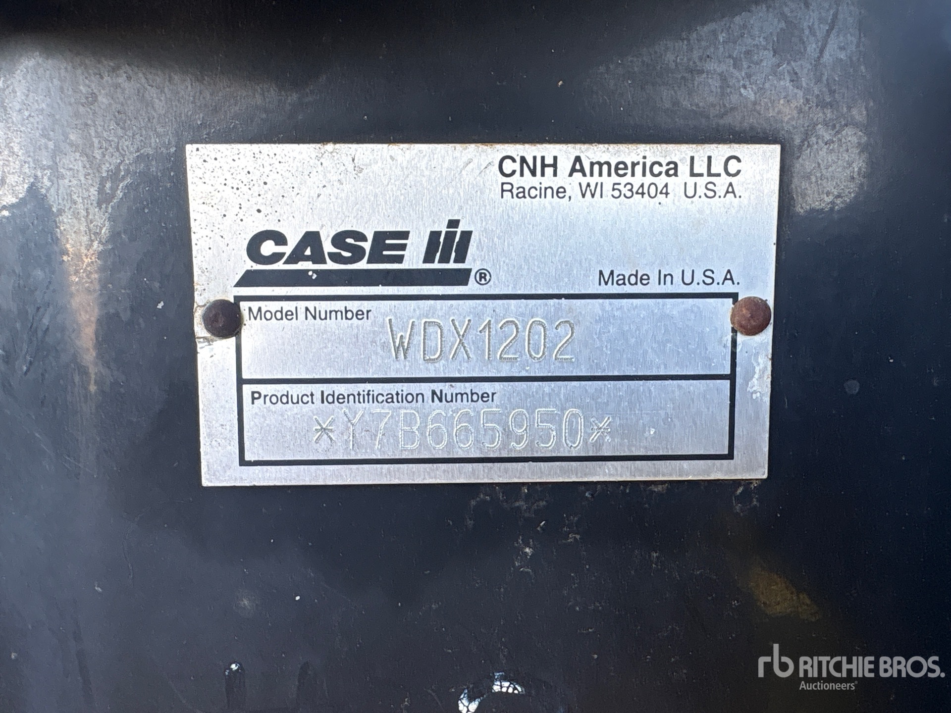 2009 Case Ih WDX1202