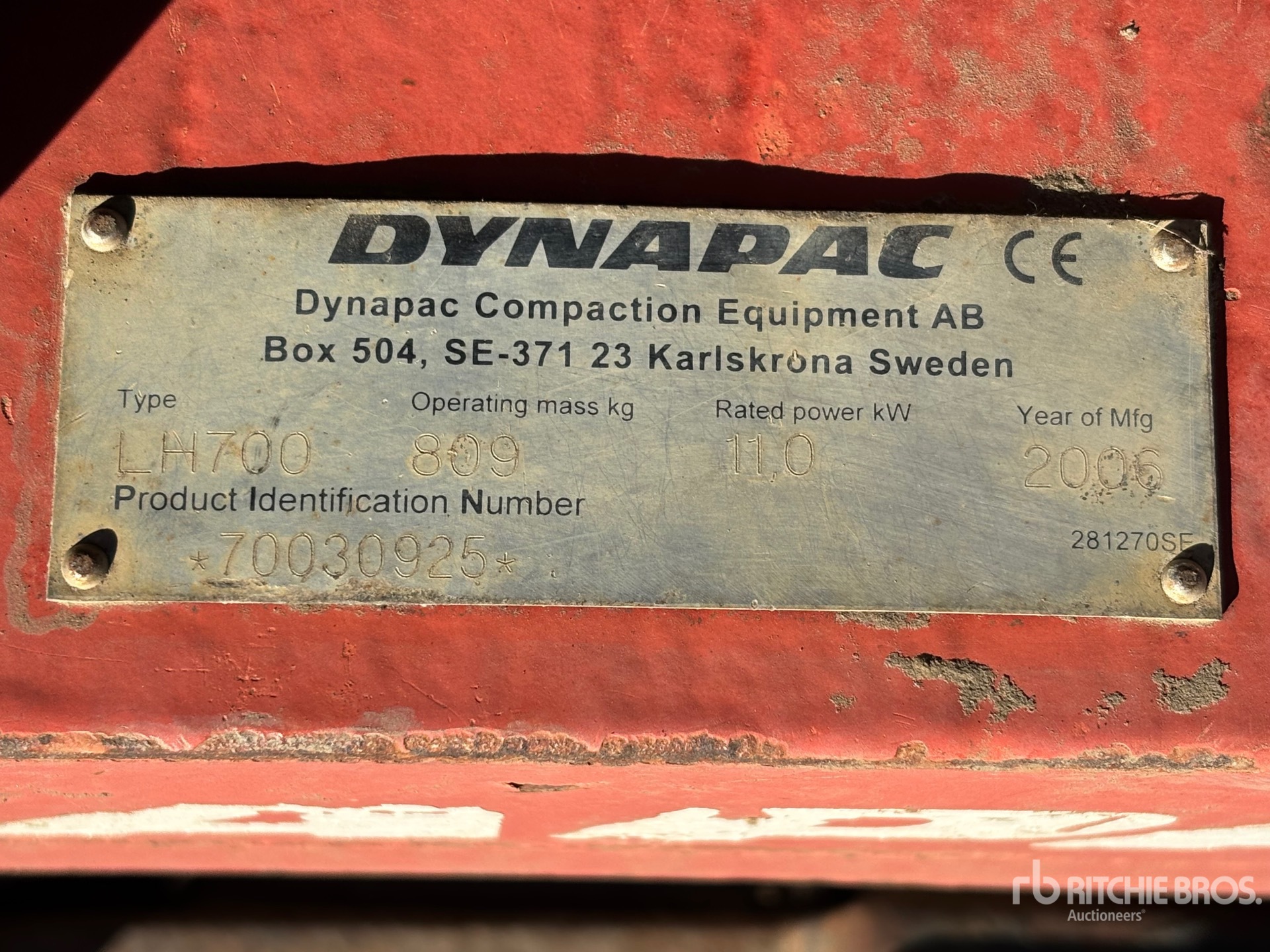 2006 Dynapac LH700