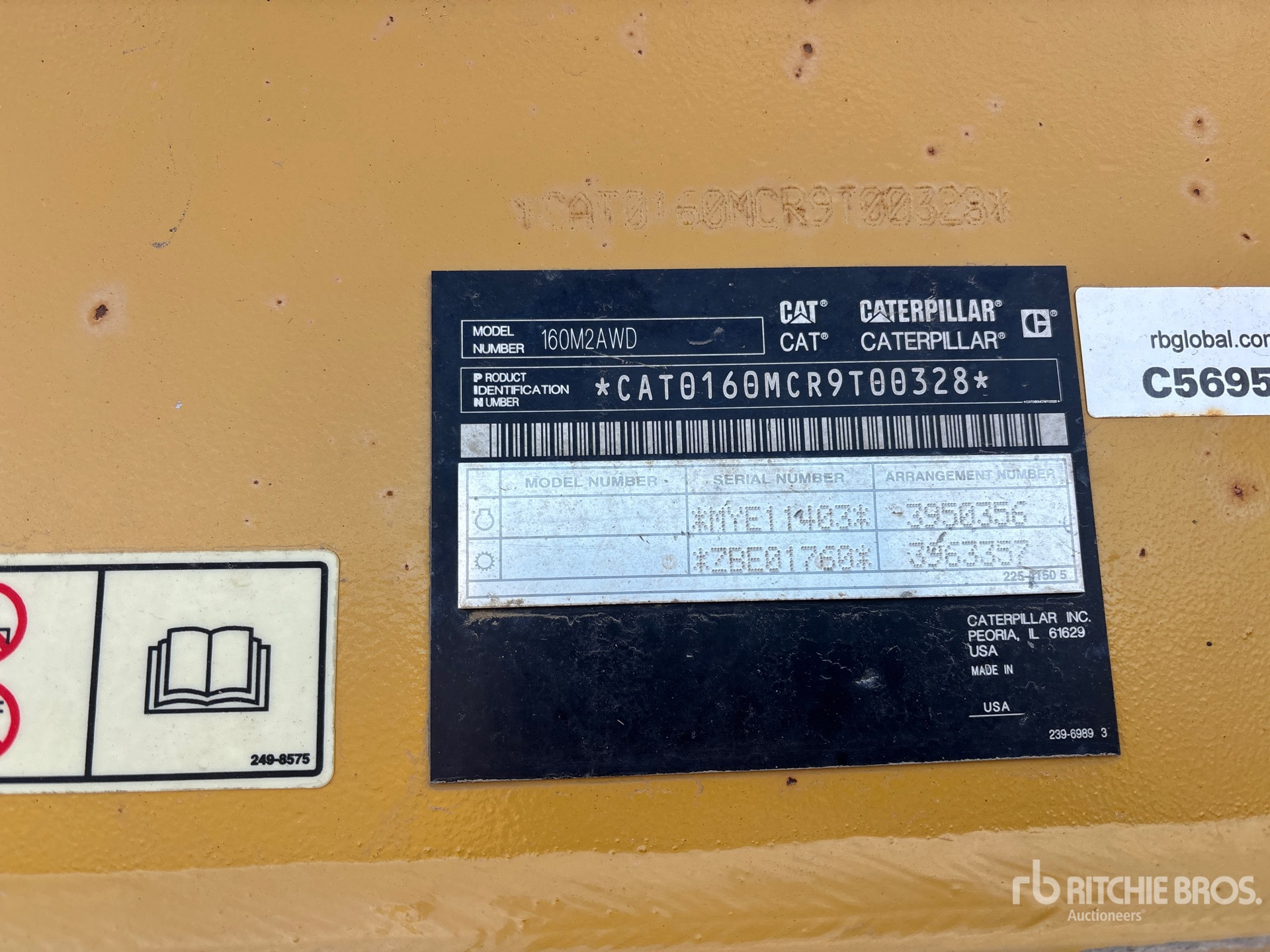 2014 Caterpillar 160M2