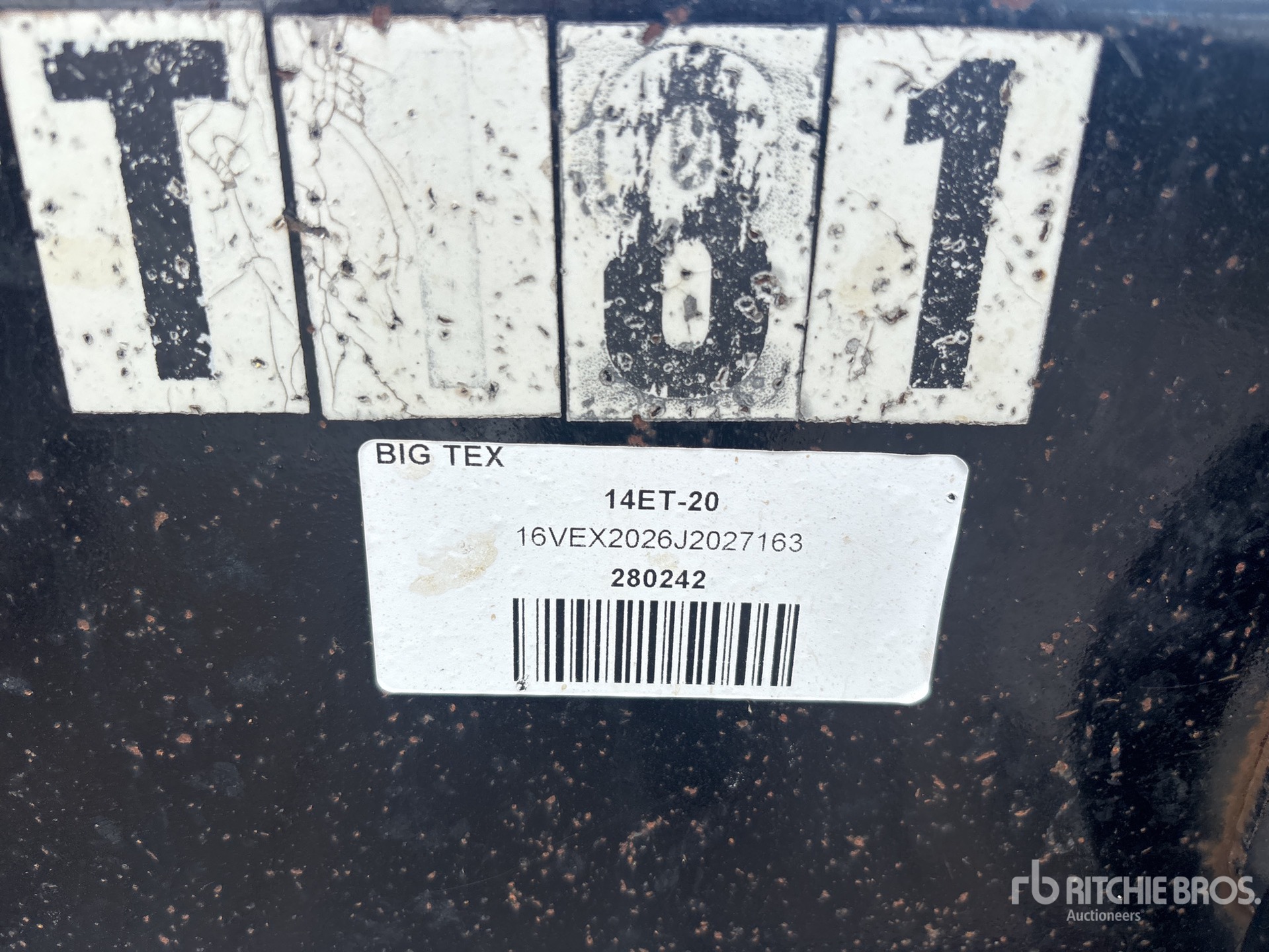 2018 Big Tex 14ET-20