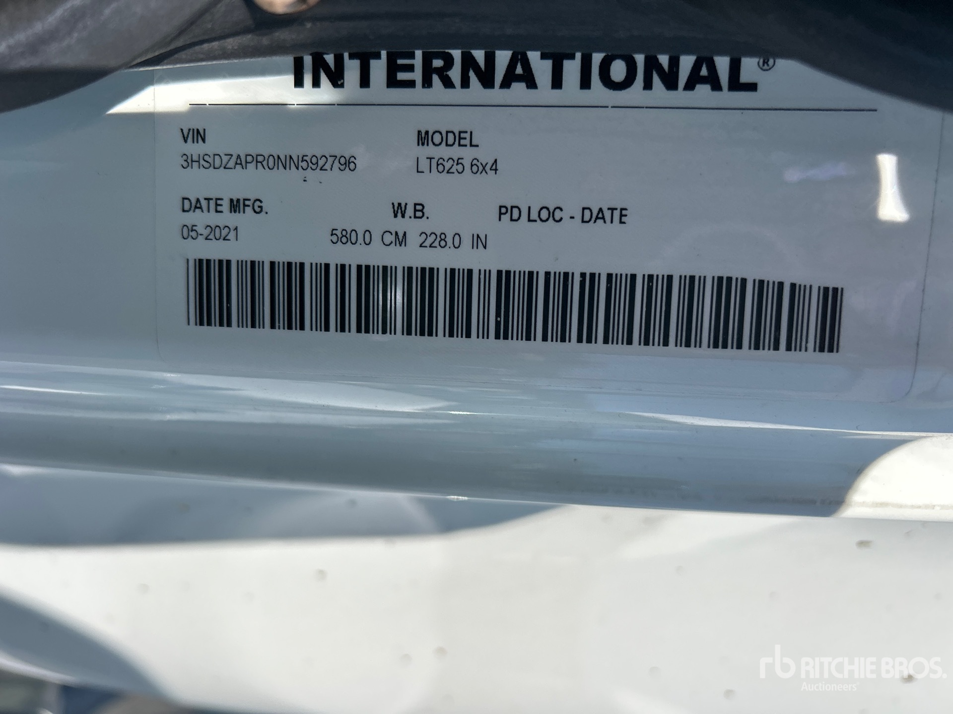 2022 International LT625