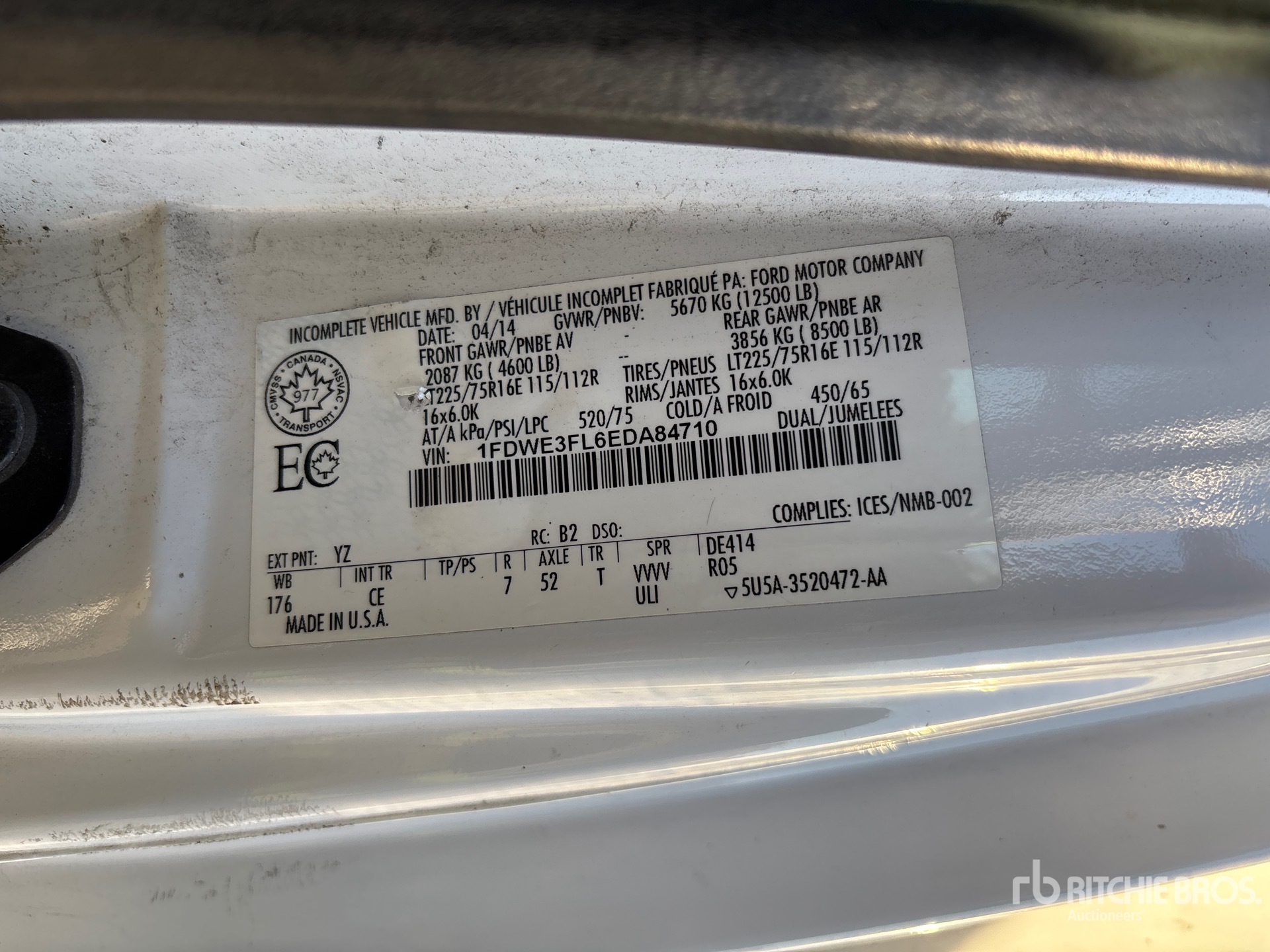 2014 Ford E-350