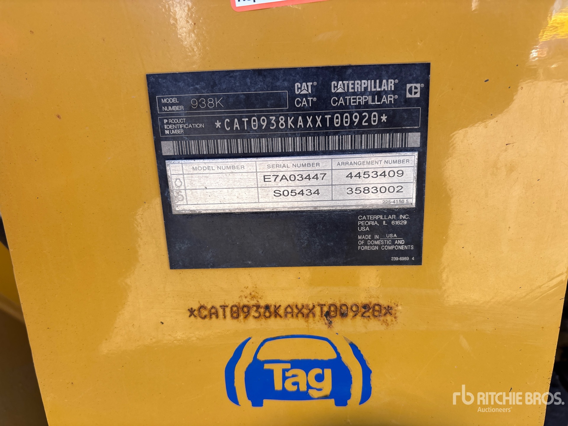 2015 Caterpillar 938K