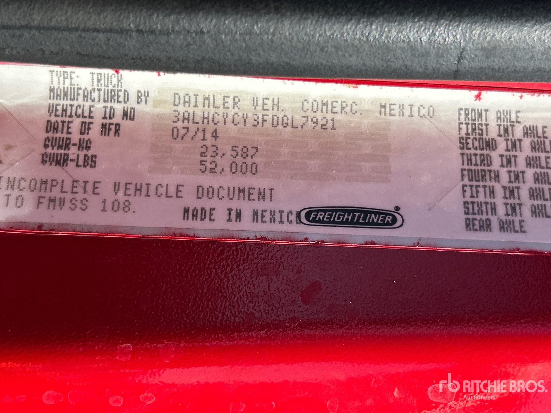 2015 Freightliner M2 106
