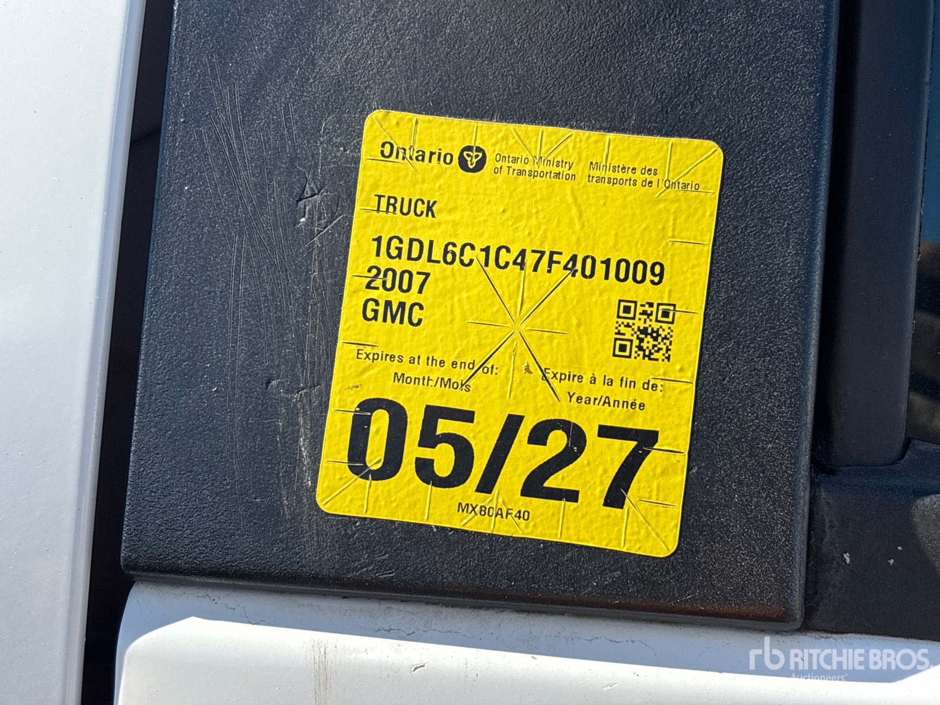 2007 GMC C6500