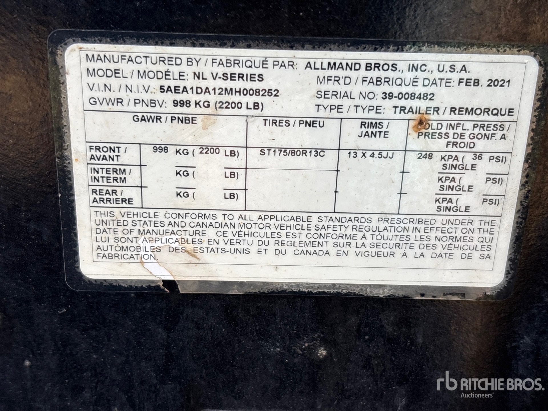 2021 Allmand NLV-SERIES