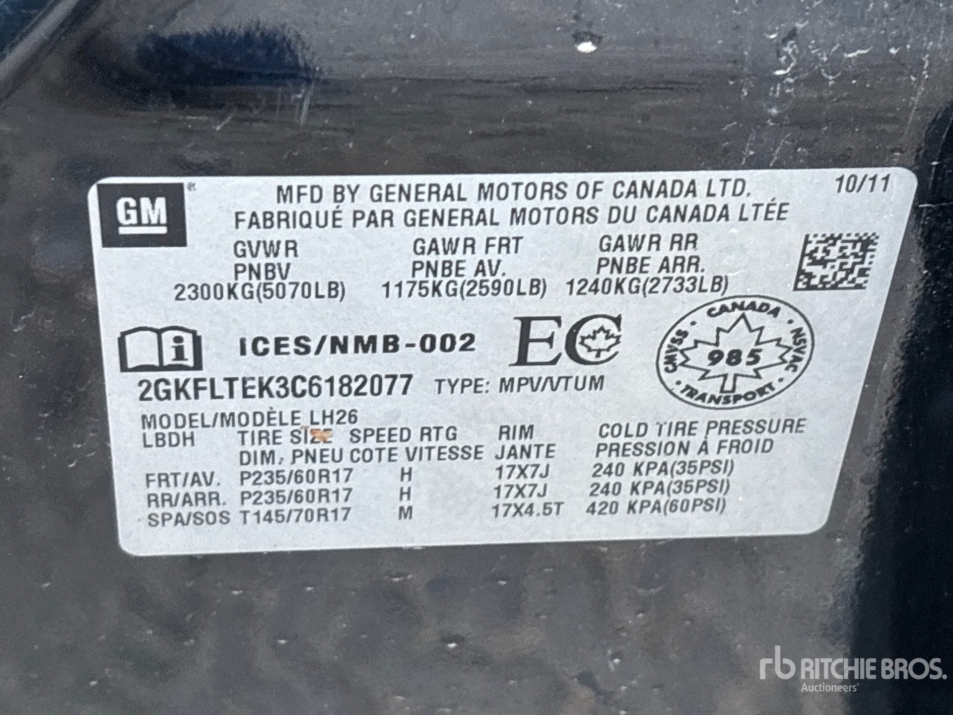 2012 GMC TERRAIN