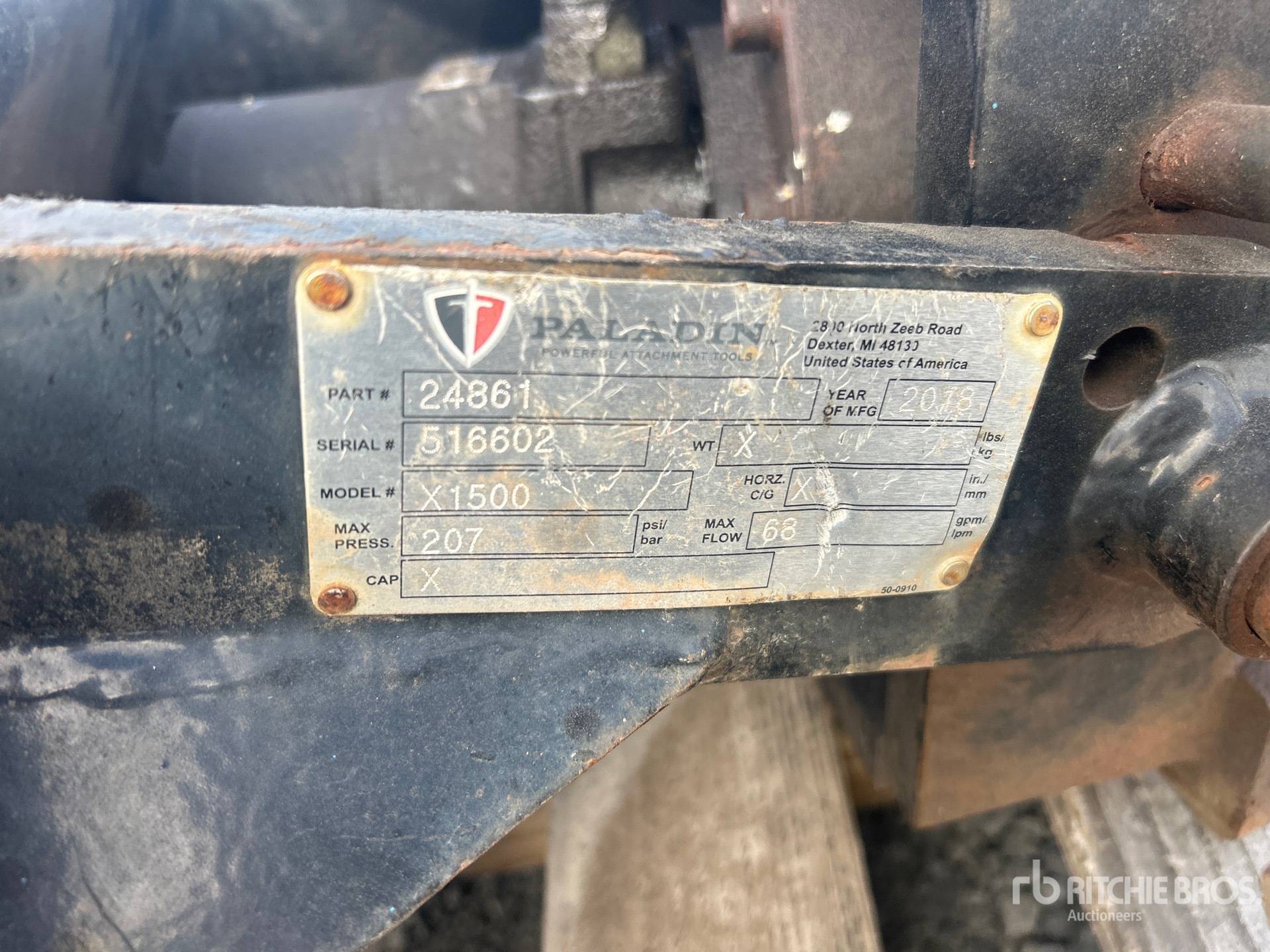 2018 Paladin X1500