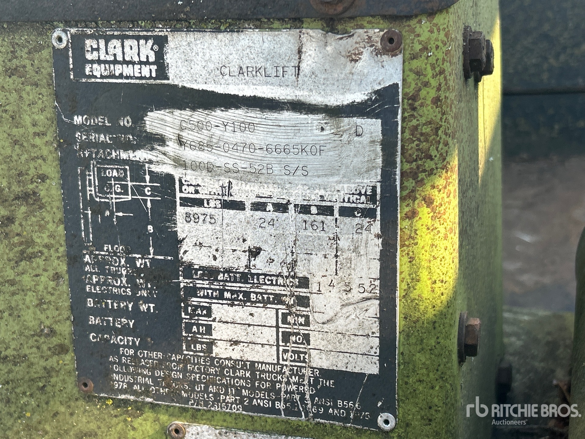 1987 Clark C500
