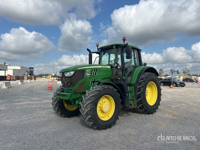 2019 John Deere 6155M 4WD Tractor