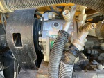 Engine with A/C Compressor