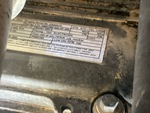Engine with Emission Label