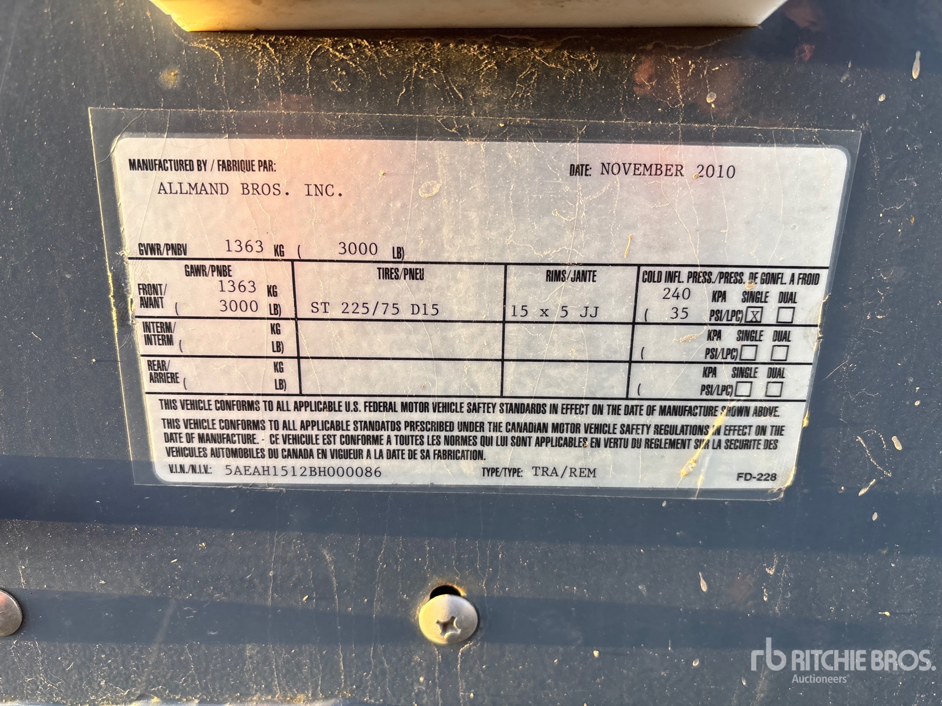 2011 Allmand 8 KW