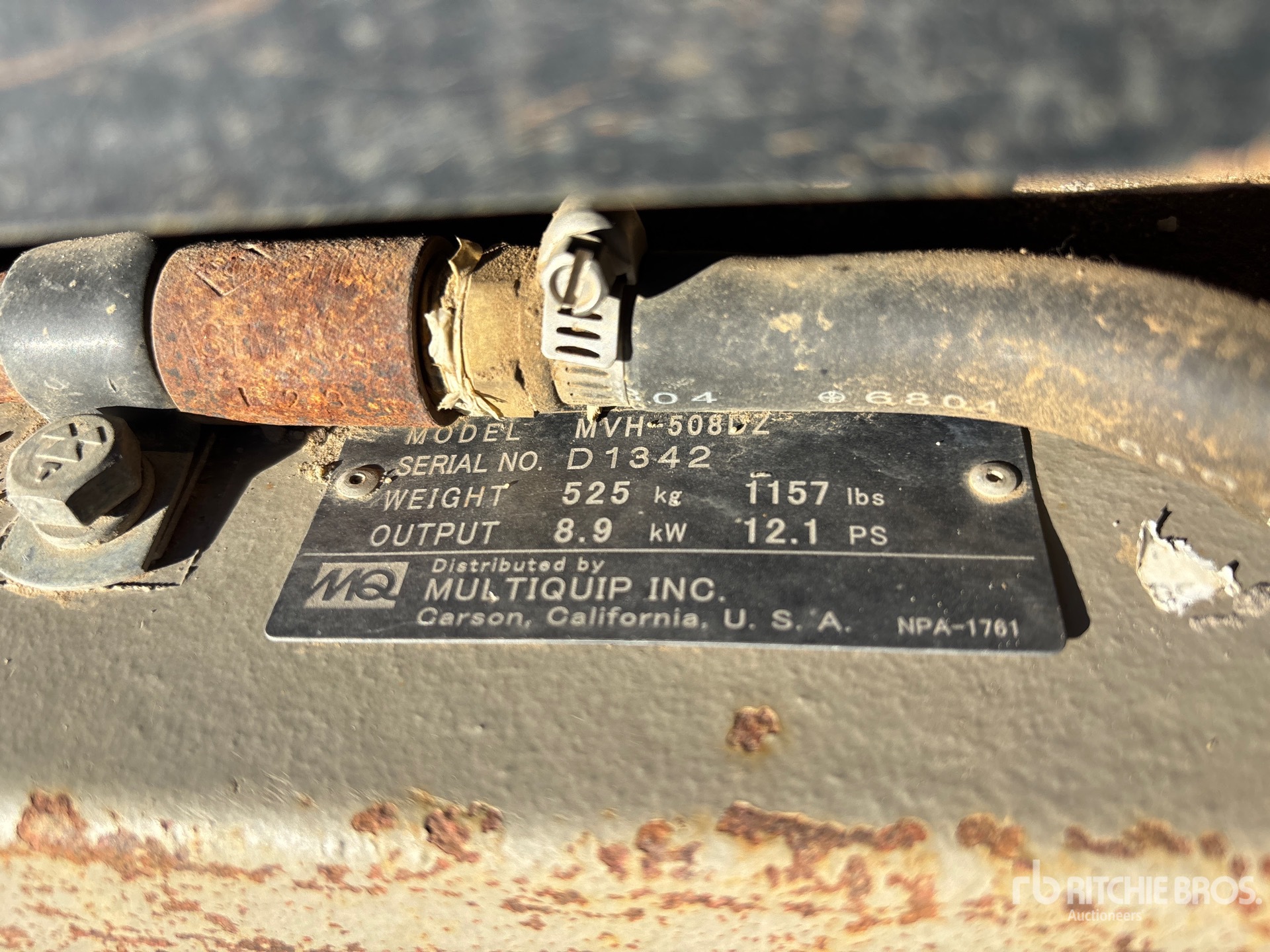 Multiquip MVH-508DZ