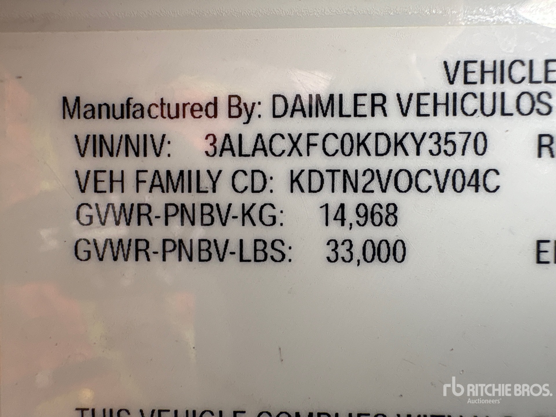 2019 Freightliner M2 106