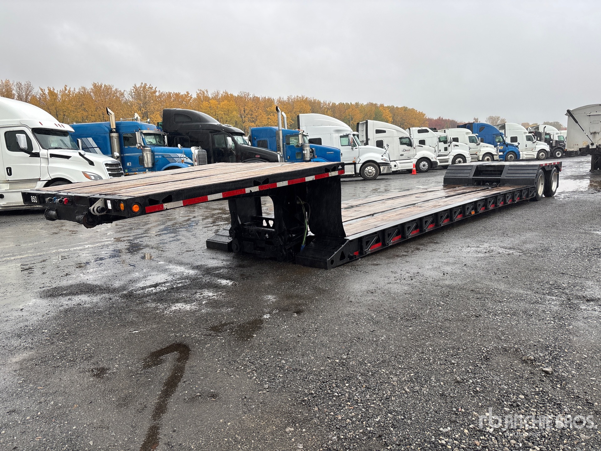 1995 Trail King T/A Removable Gooseneck