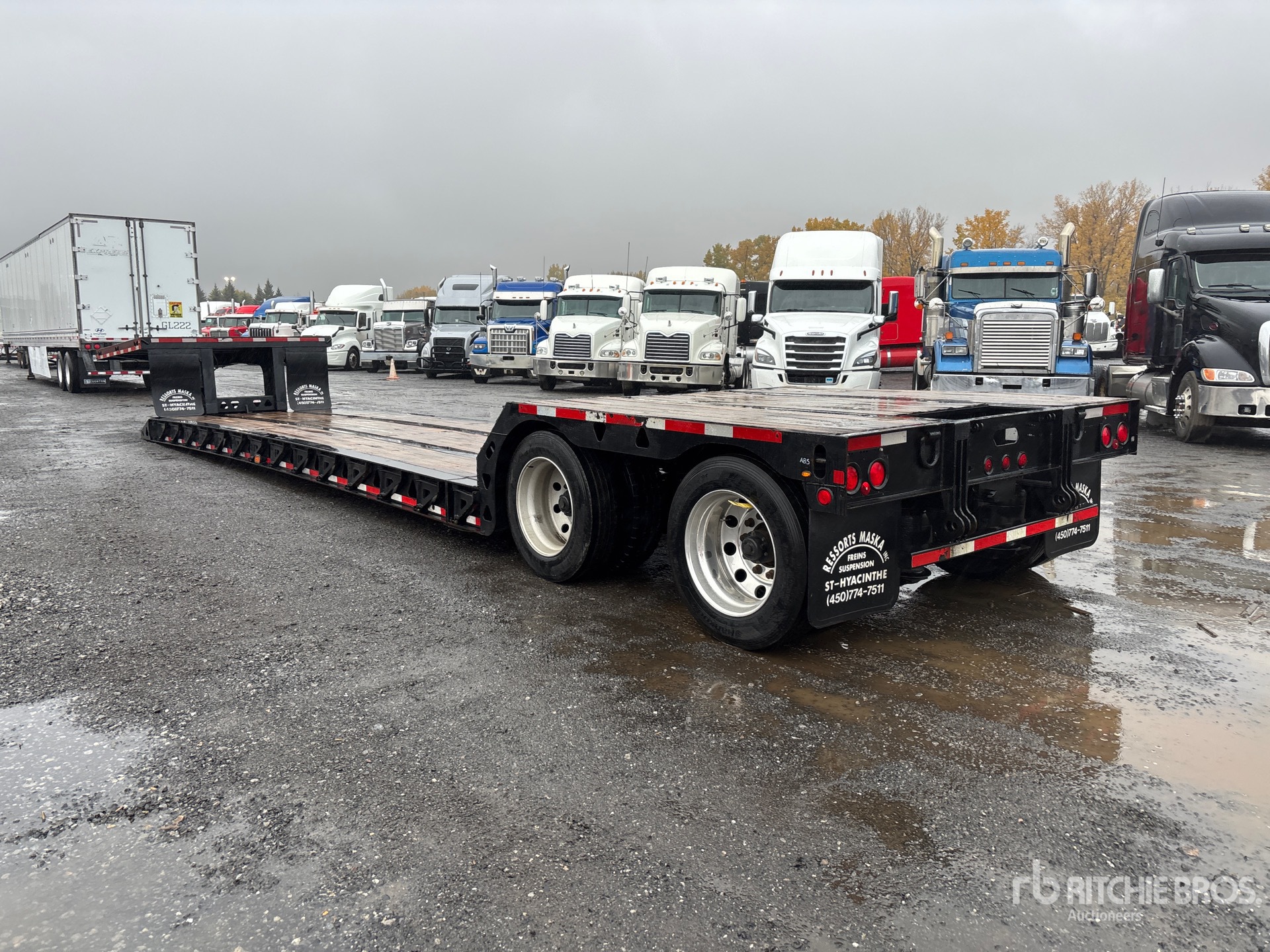 1995 Trail King T/A Removable Gooseneck