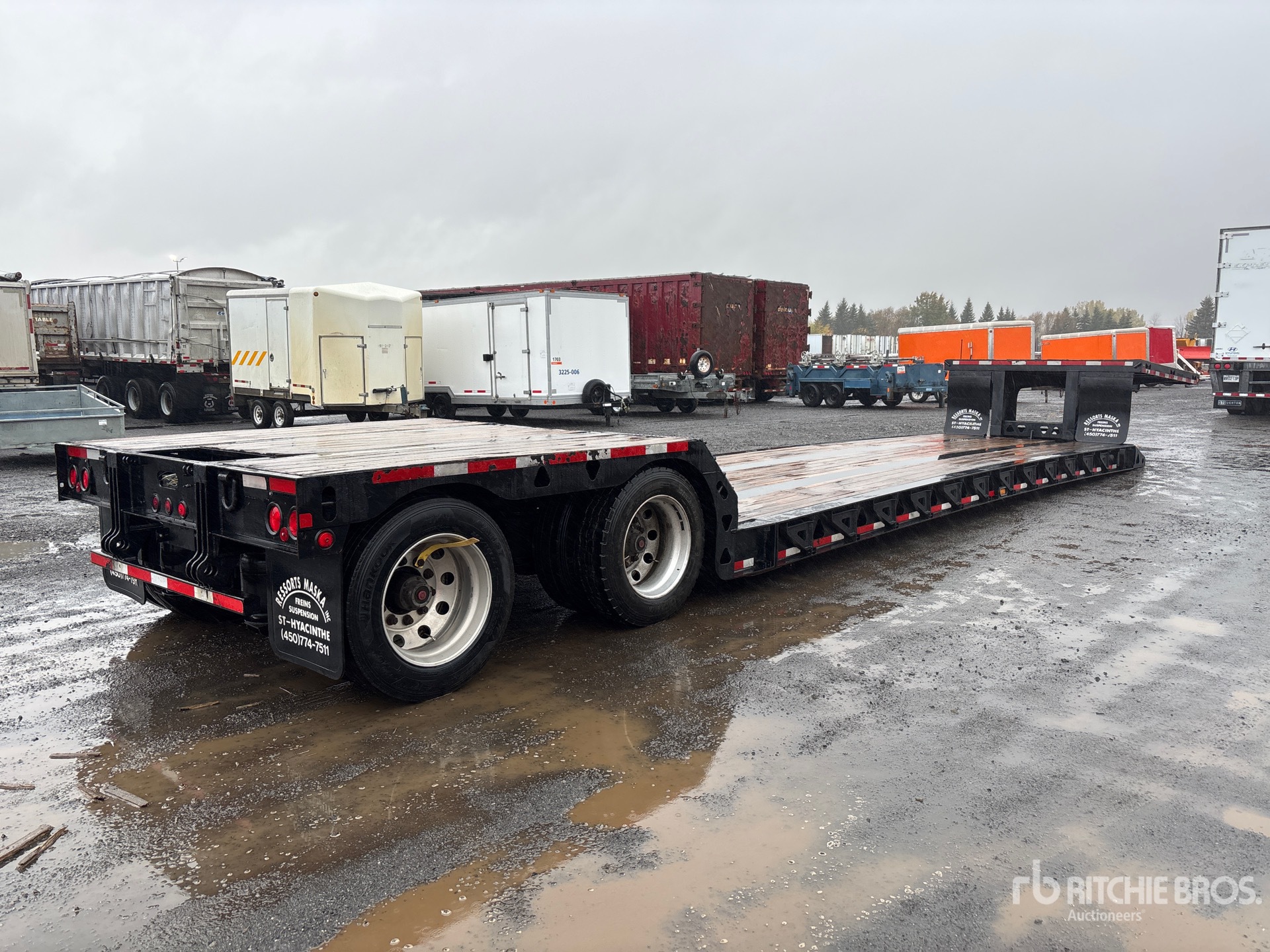 1995 Trail King T/A Removable Gooseneck