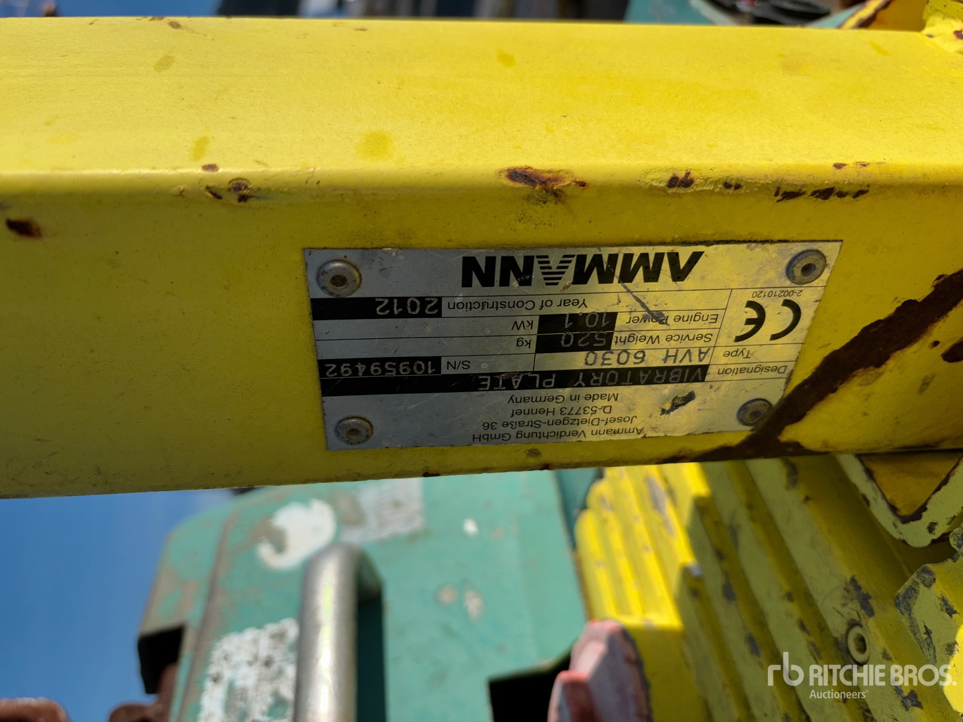 2012 Ammann AVH6030