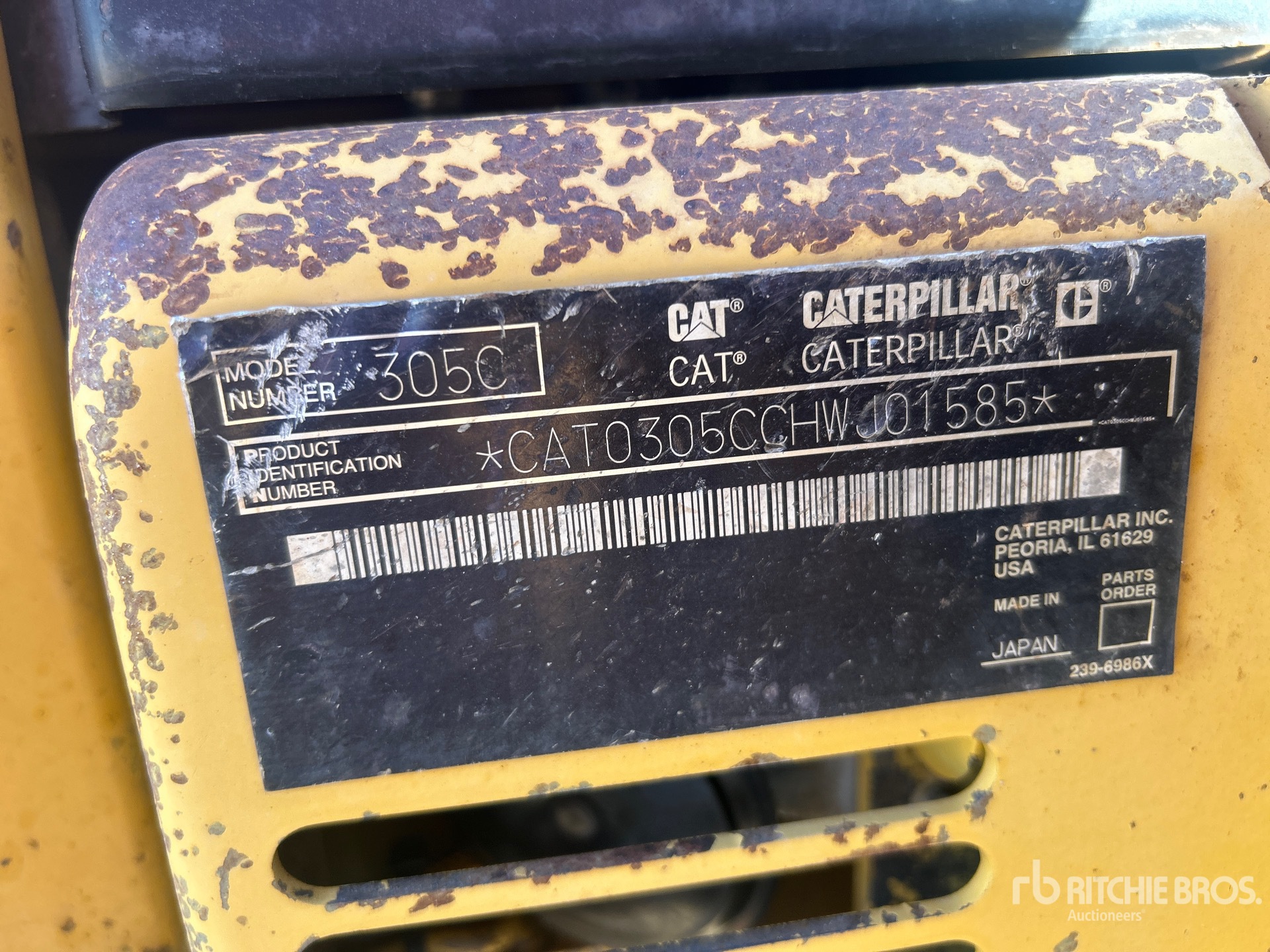 2007 Caterpillar 305C CR