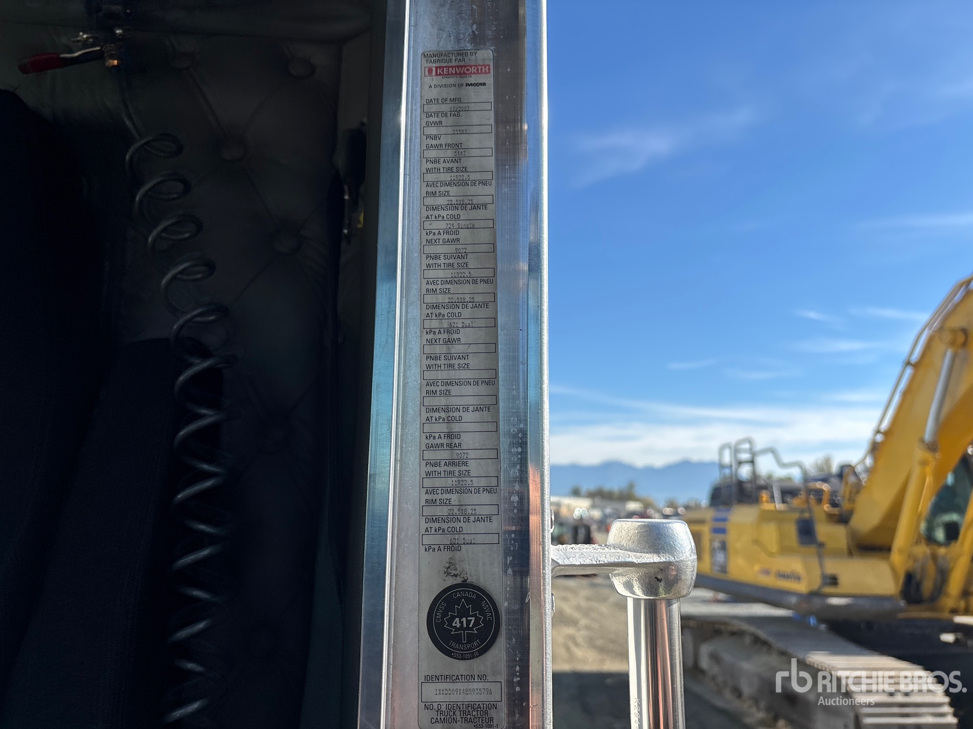 2008 Kenworth T800