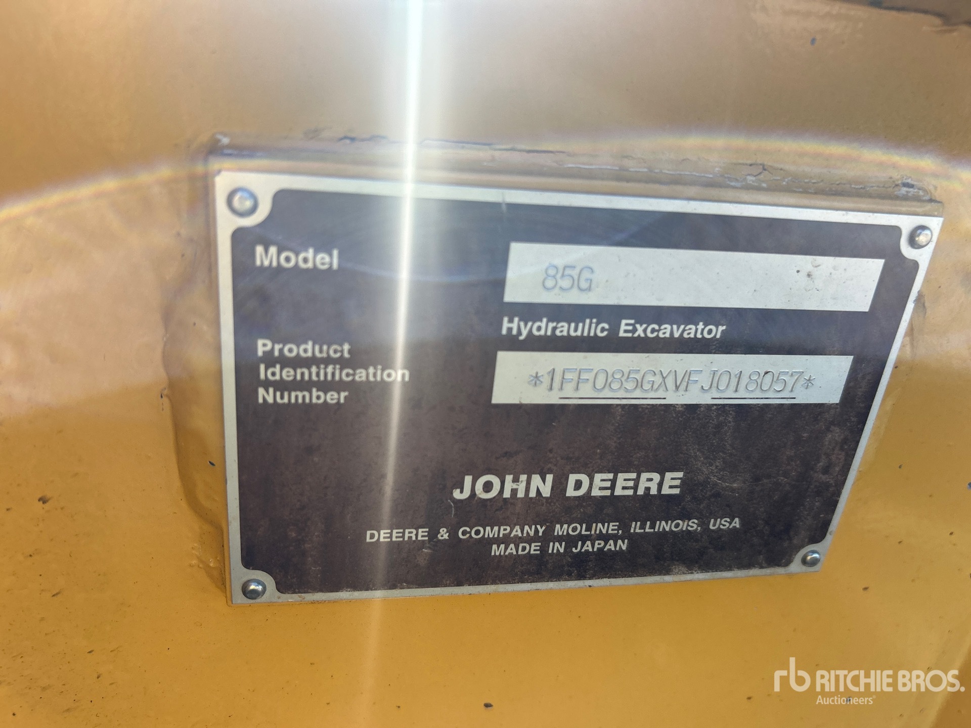 2015 John Deere 85G