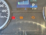 Cab with Engine Warning Lights