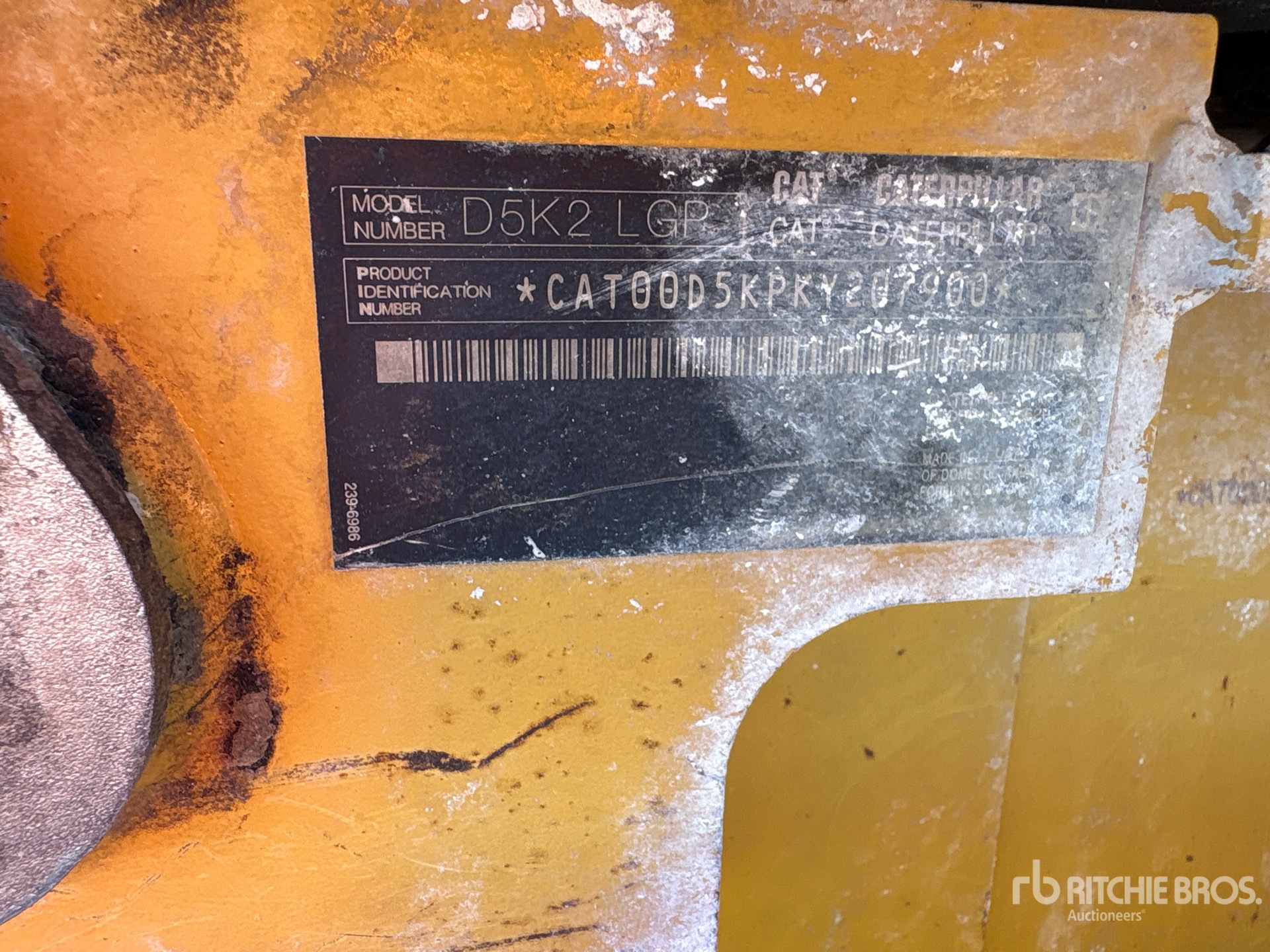 2019 Caterpillar D5K2 LGP