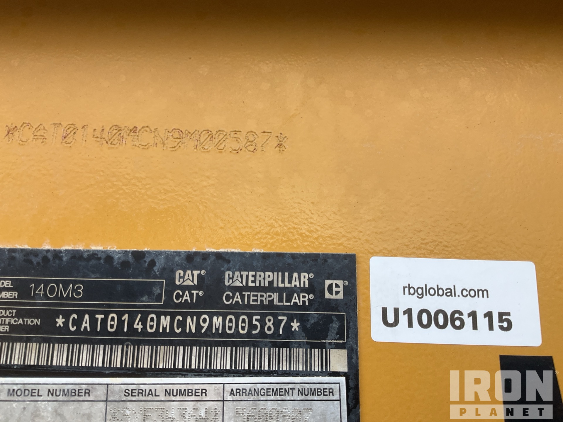 2019 Caterpillar 140M3