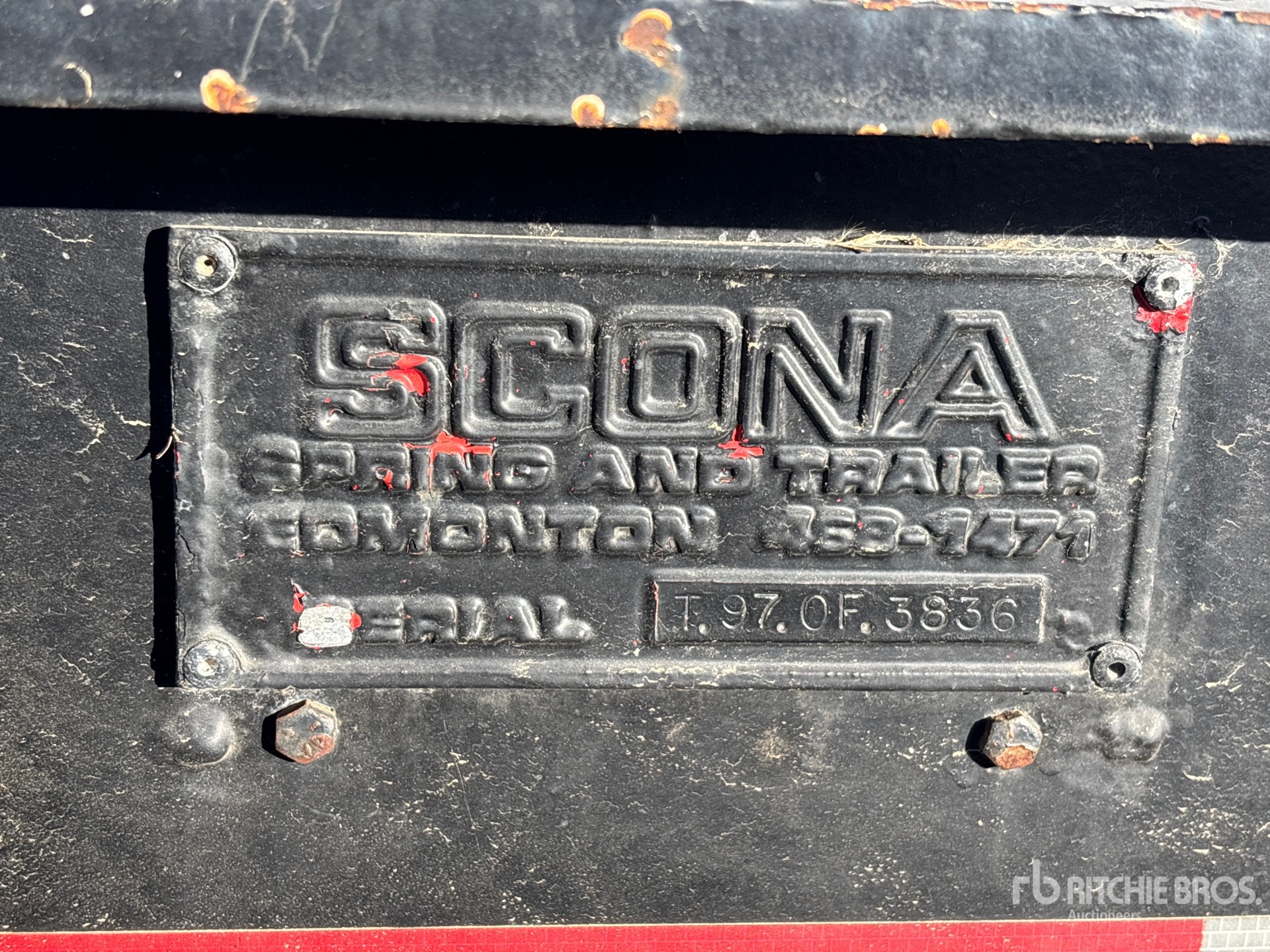 1997 Scona 49 FT TRI/A FLATBED