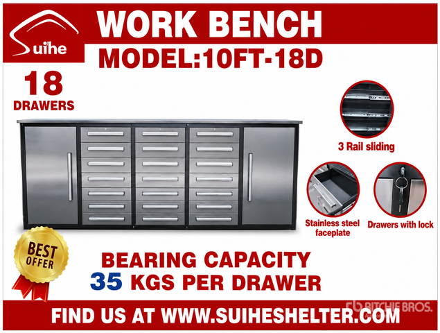 2026 Suihe NWB-18DS-2B -10 Workbench