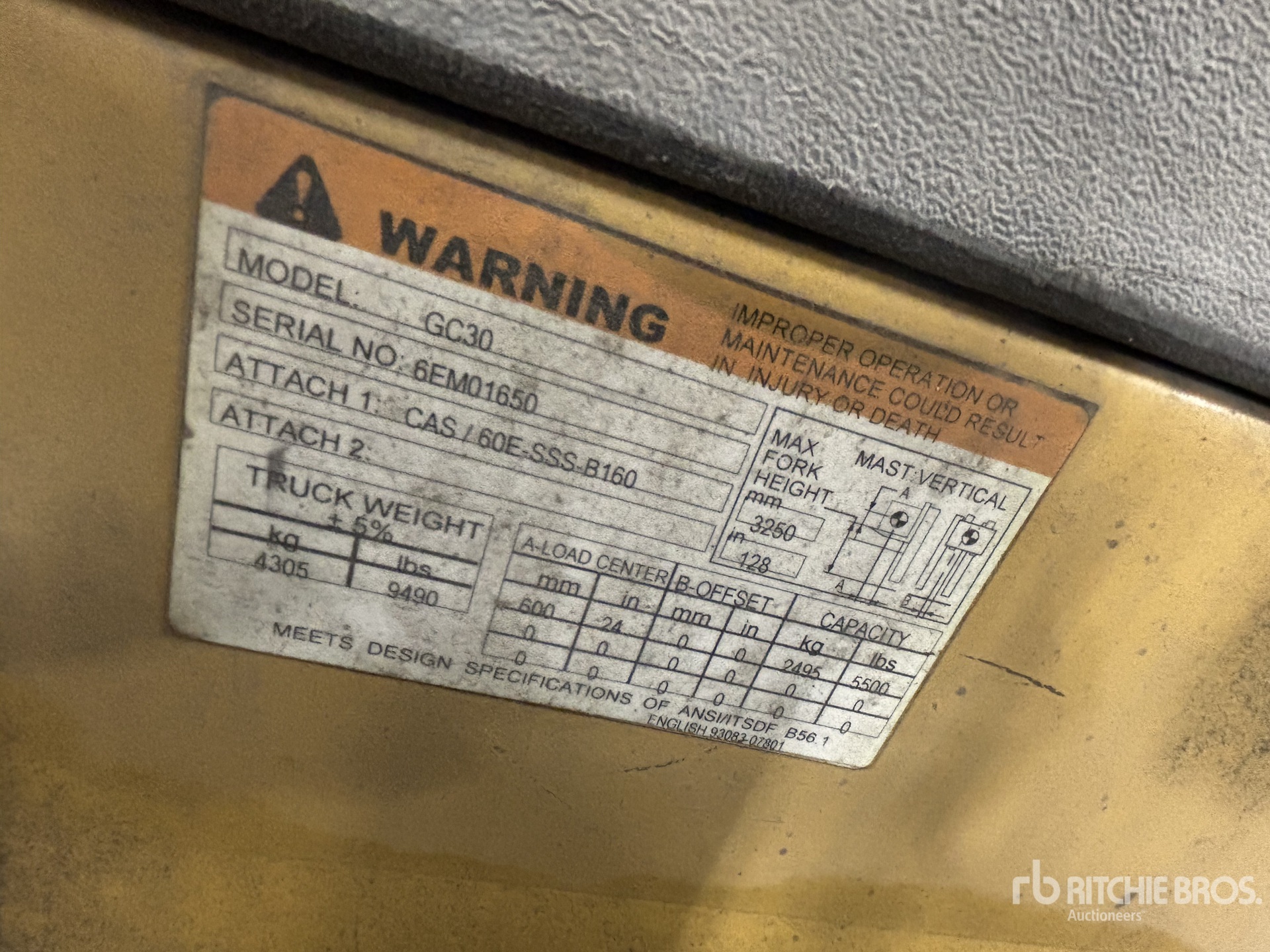 1997 Caterpillar GC30