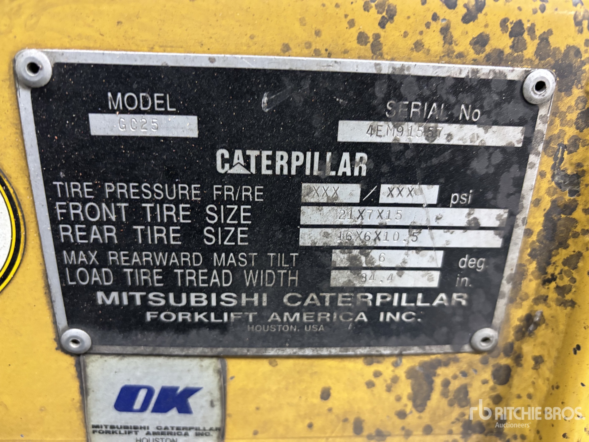 1997 Caterpillar GC25