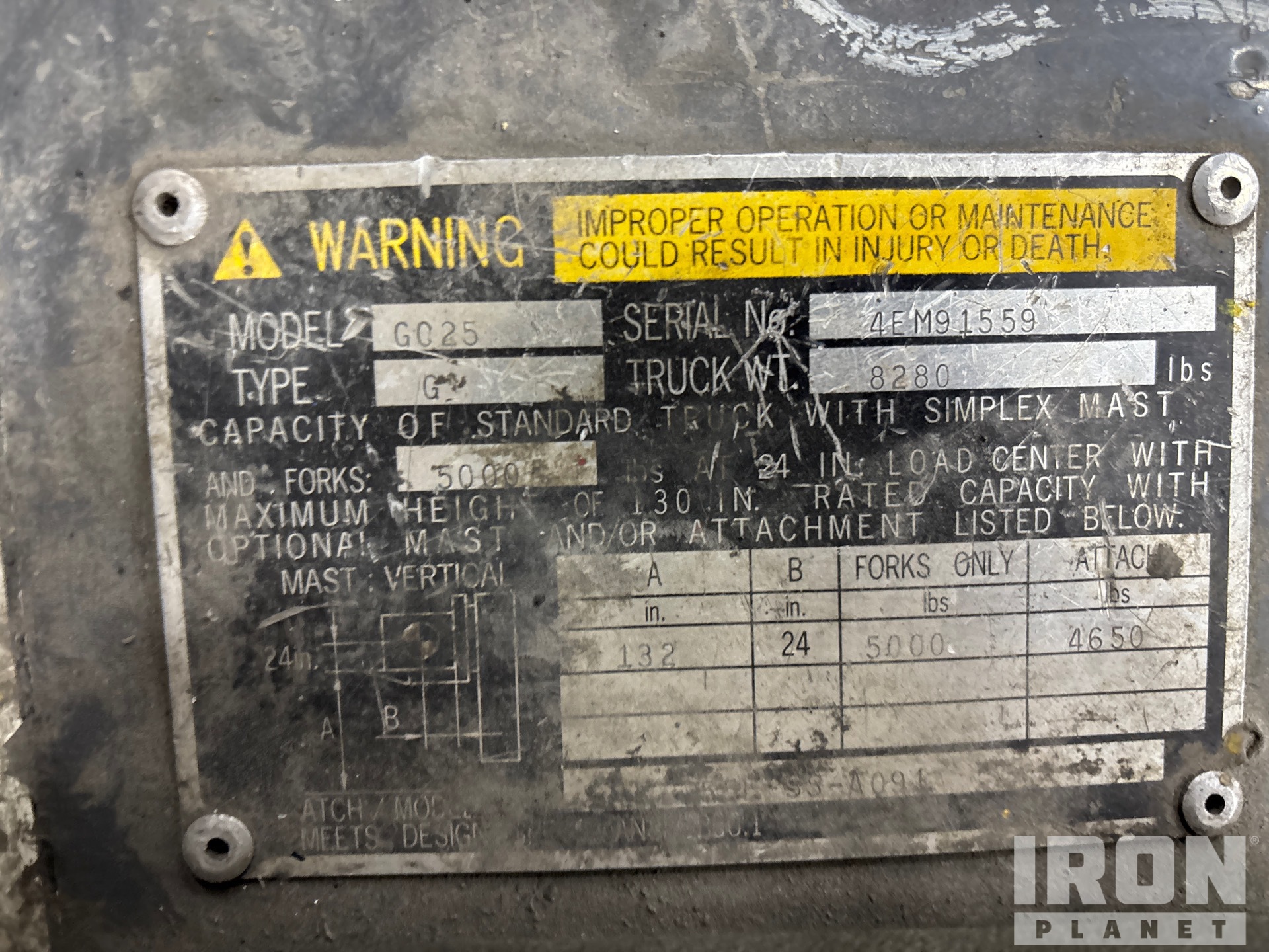 1997 Caterpillar GC25