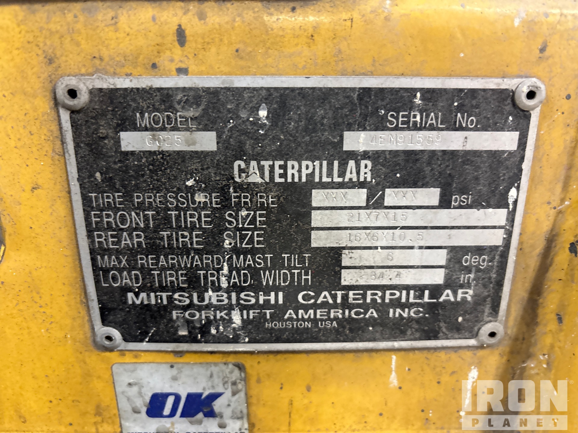1997 Caterpillar GC25