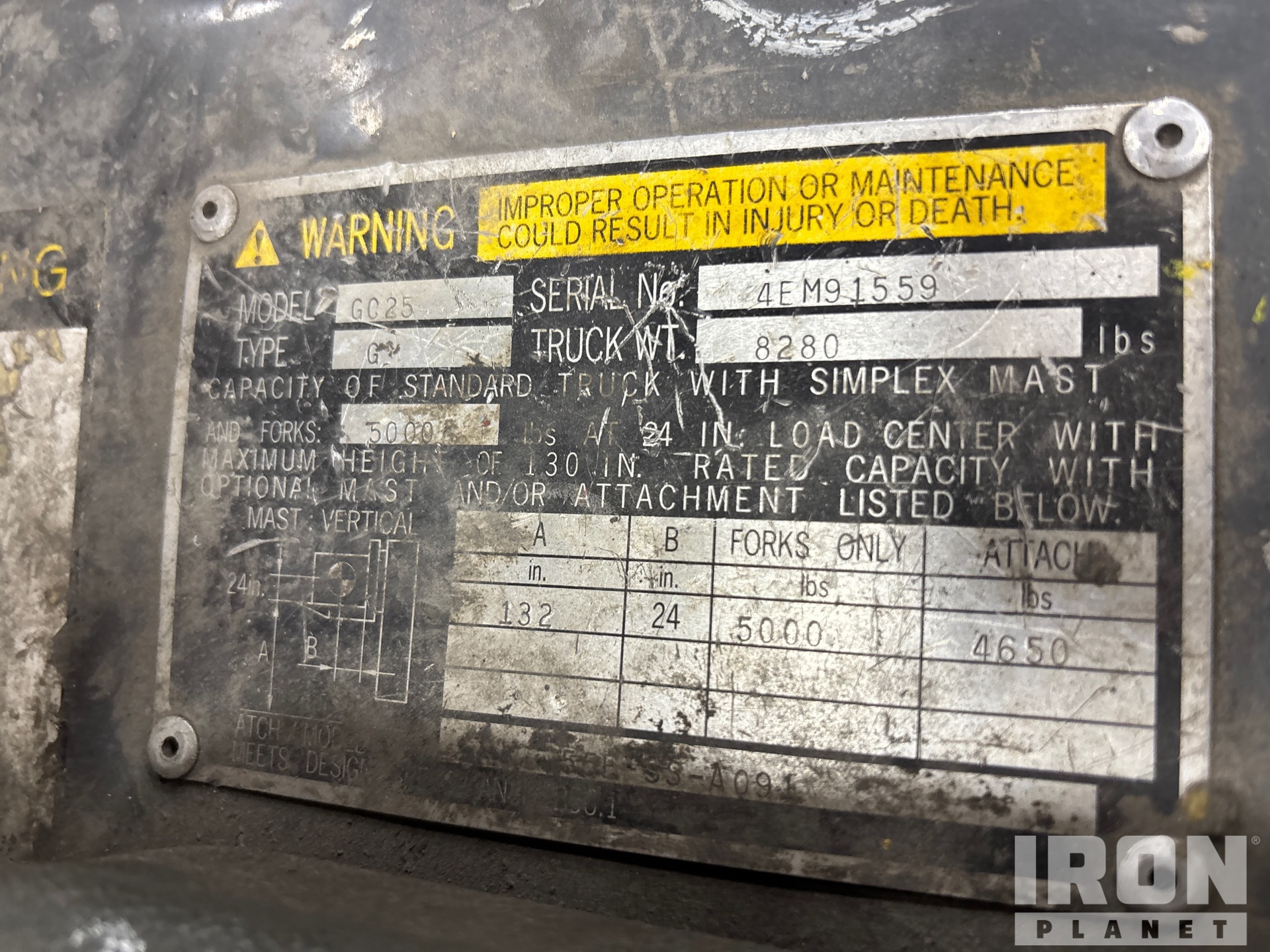 1997 Caterpillar GC25
