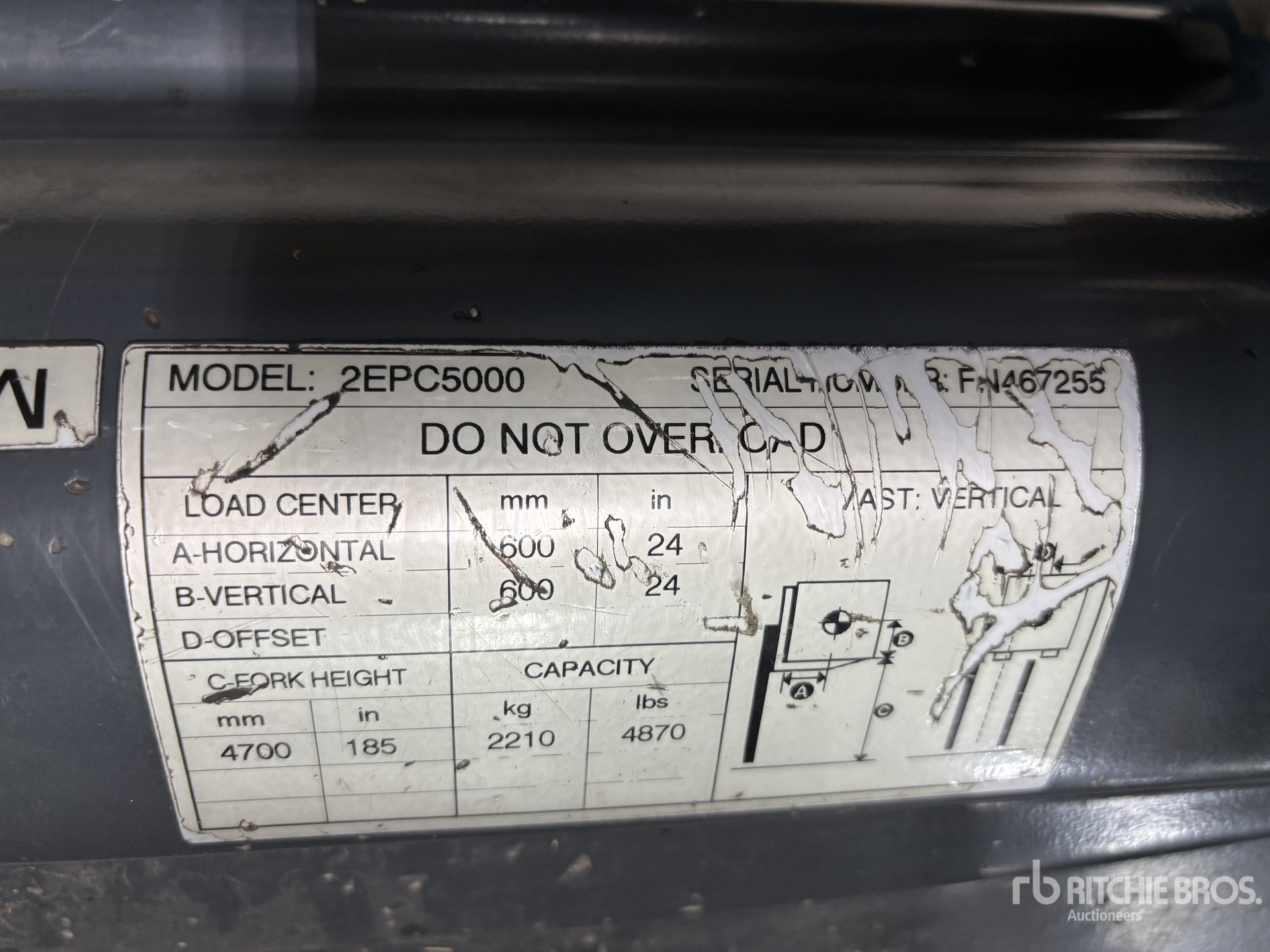 2014 Caterpillar 2EPC5000