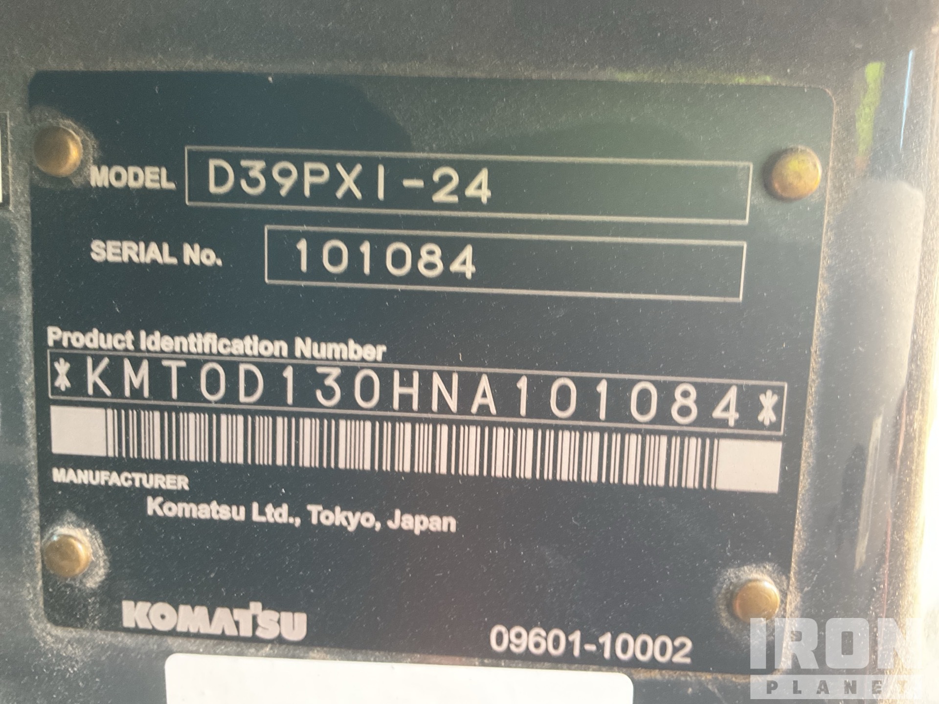 2023 Komatsu D39PXI-24