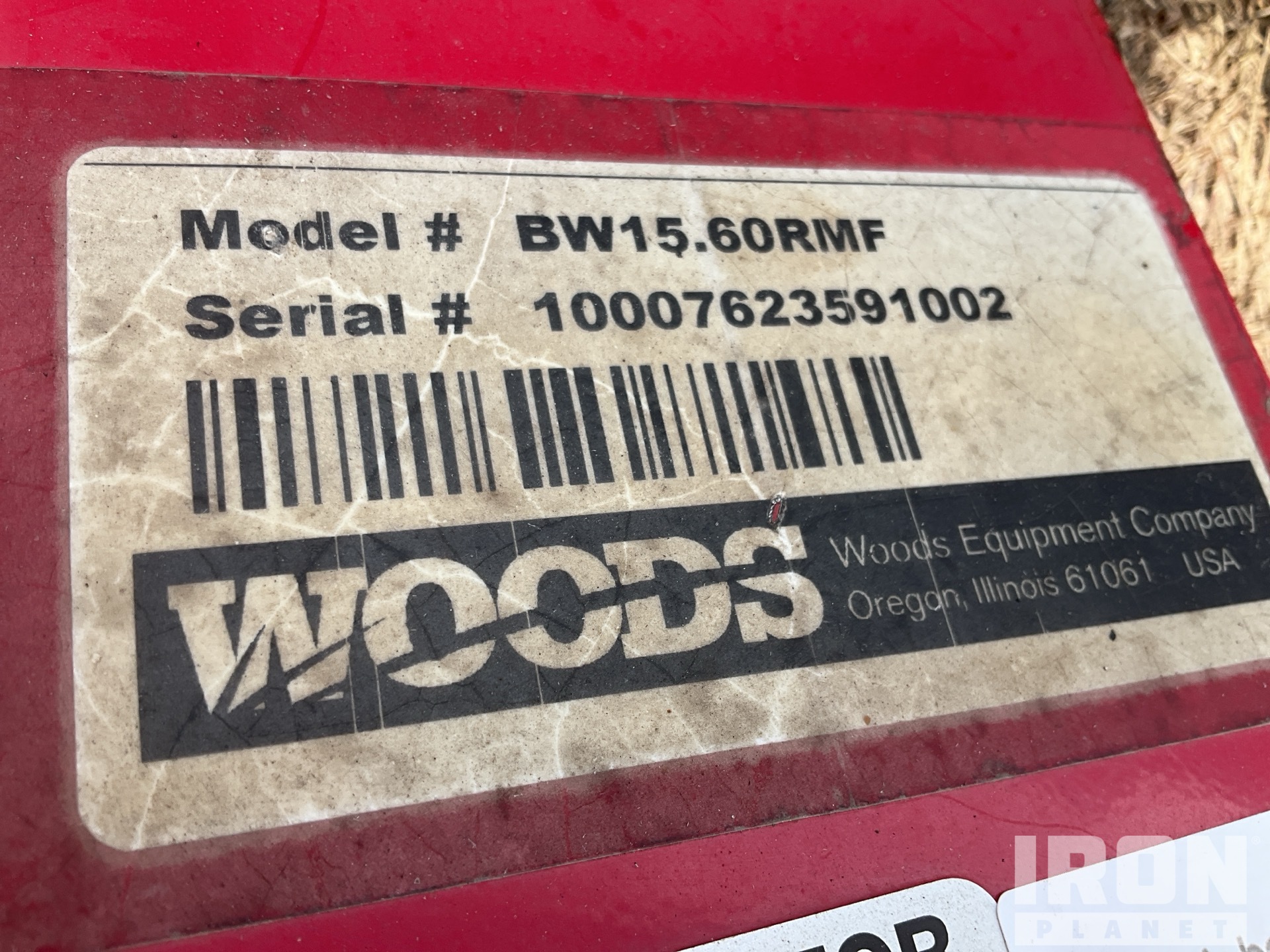 2021 Woods BW1560