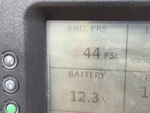 Control Station with Engine Oil Pressure