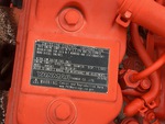 Engine with Emission Label