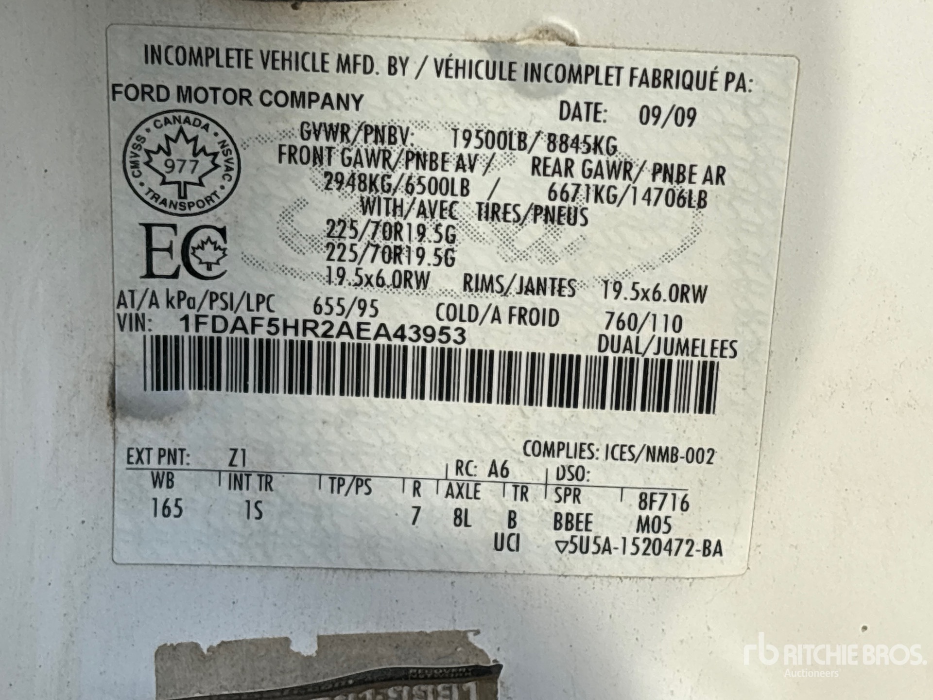 2010 Ford F-550
