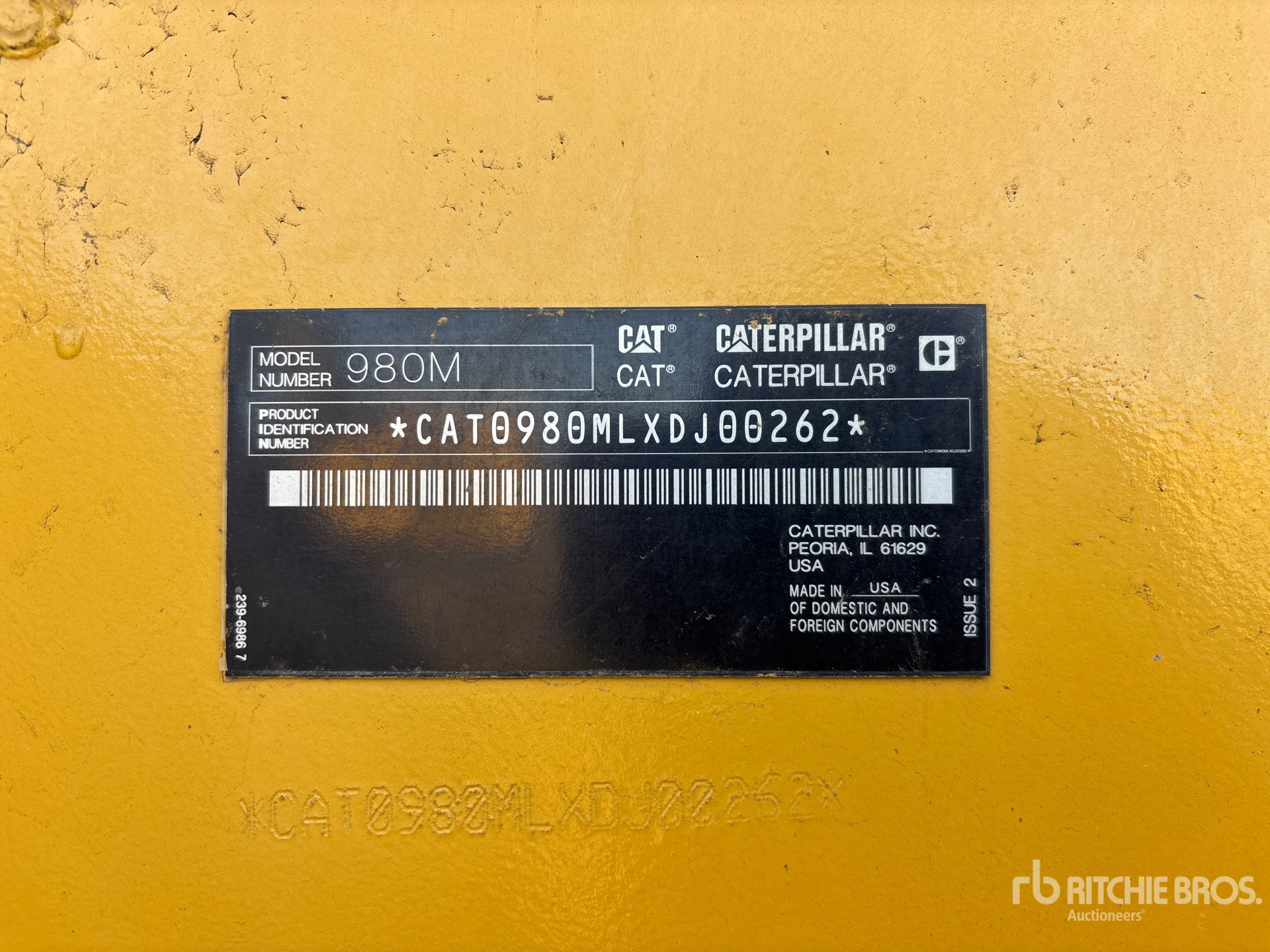 2018 Caterpillar 980M