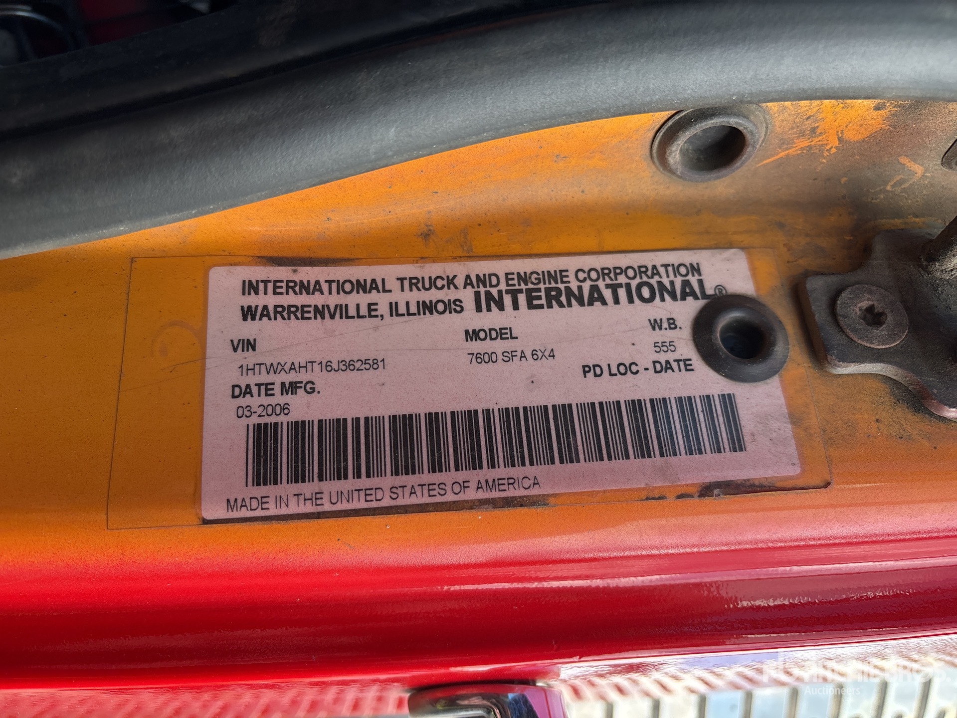 2006 International 7600