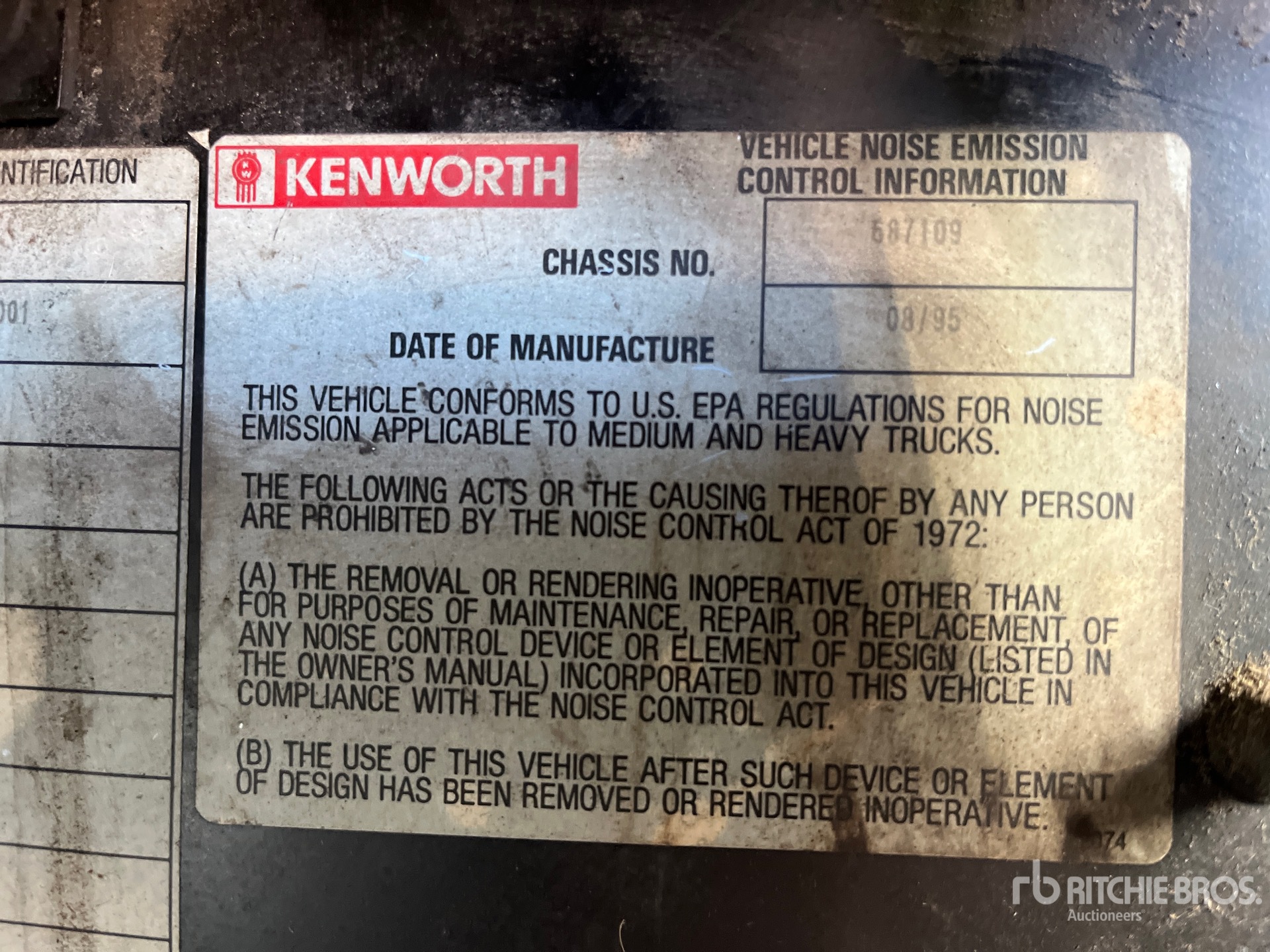 1996 Kenworth W900L