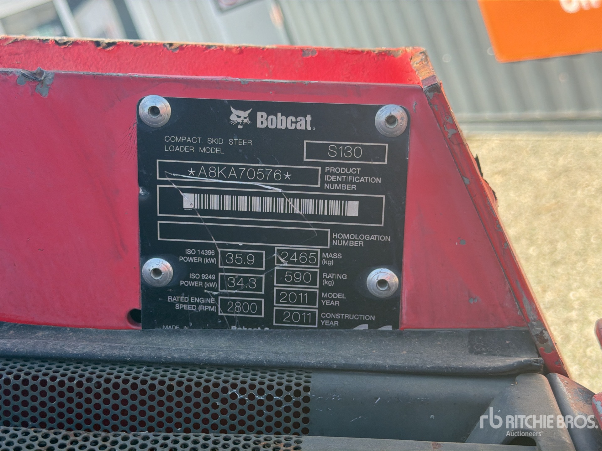 2011 Bobcat S130