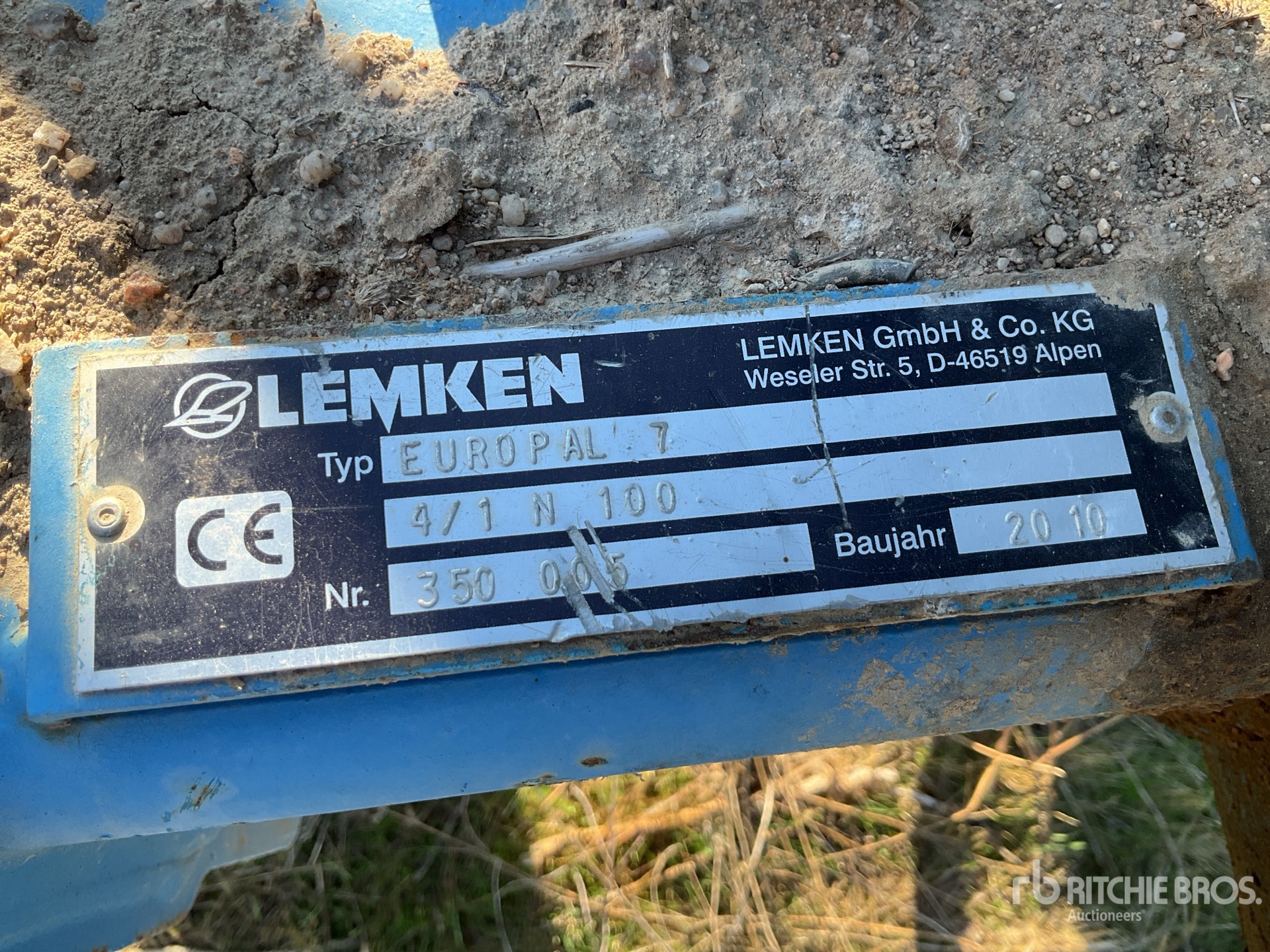 2010 Lemken EUROPAL