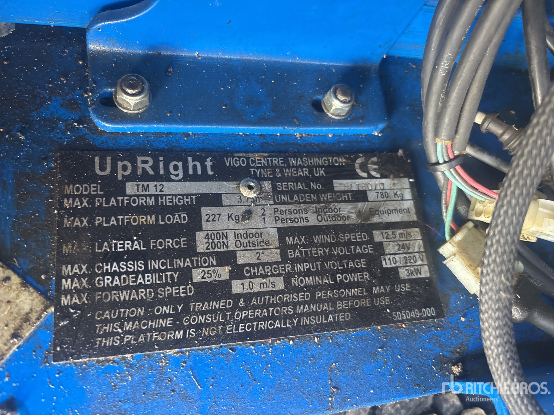2007 Upright TM12