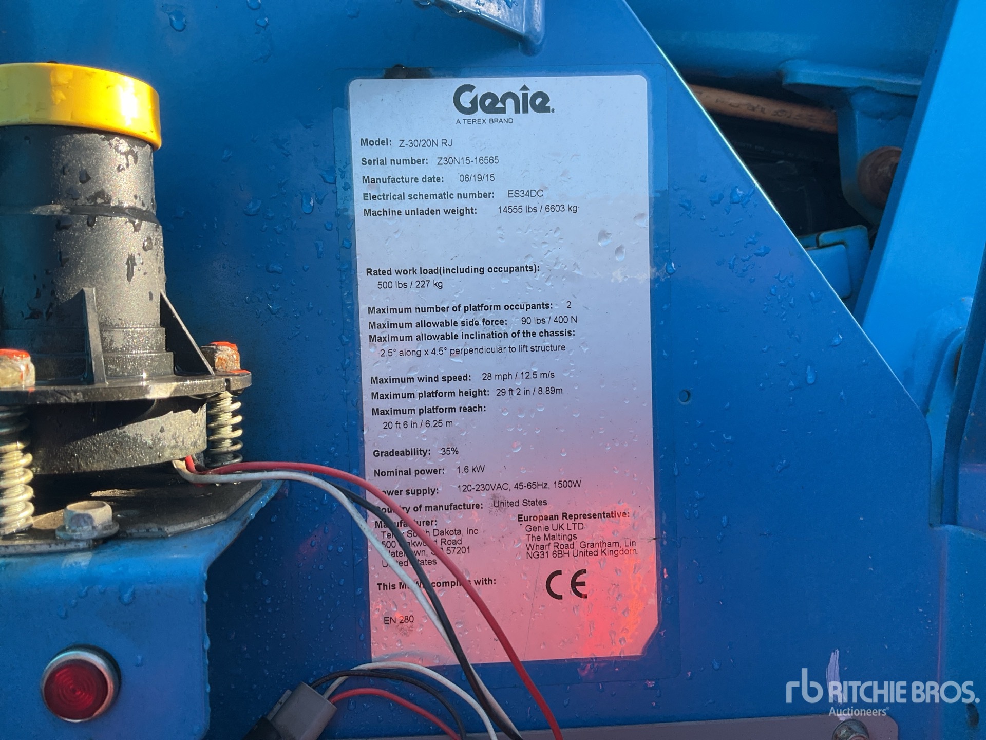 2015 Genie Z-30/20N RJ