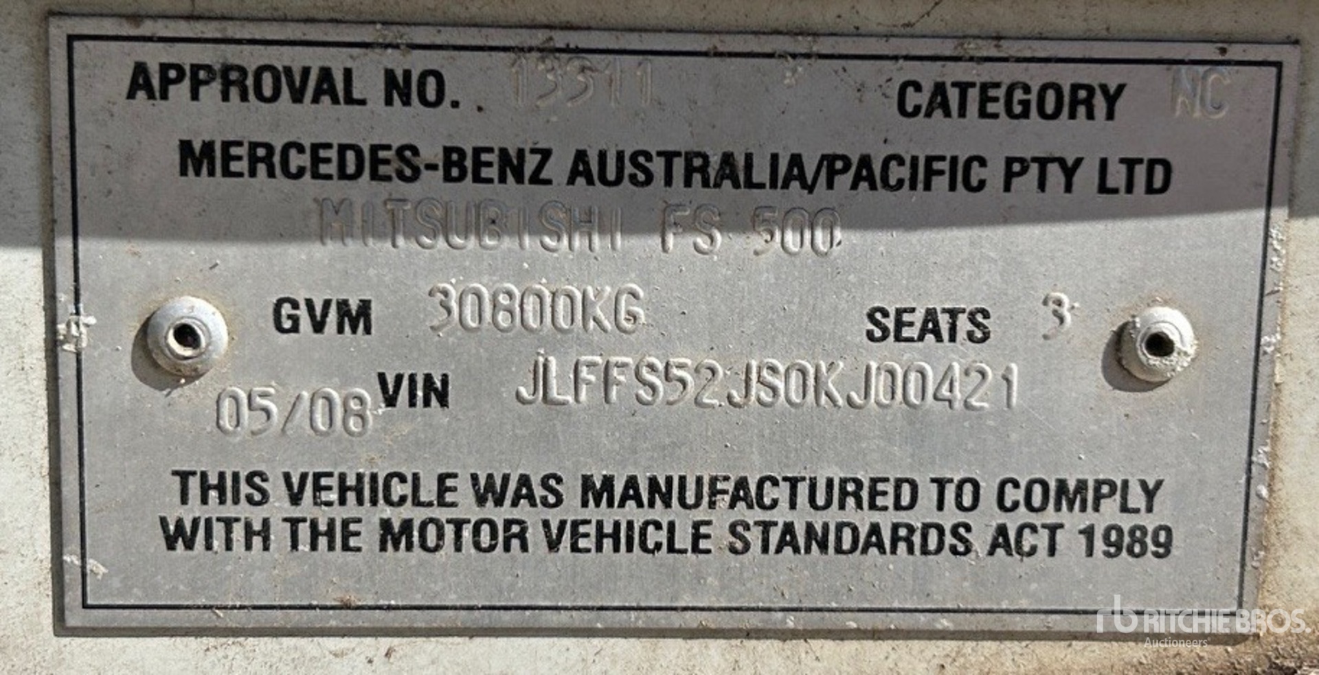 2008 Mitsubishi FUSO